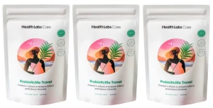 3 x Health Labs Care ProbioticMe Travel 60 żelek Jelita Podróż Wakacje