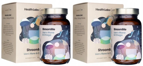 2 x Health Labs Care ShroomMe Lion's Mane &amp; Chaga 90 porcji (id: 9583)