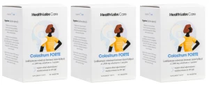 3 x Health Labs Care Colostrum Forte 30 saszetek Odporność Siara bydlęca