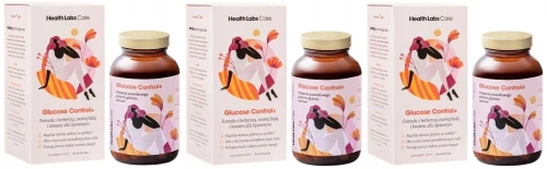 3 x Health Labs Care Glucose Control+ 90 kapsułek Gospodarka cukrowa (id: 9609)