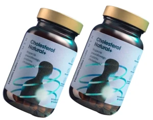 2 x Health Labs Care Cholesterol Natural+ MEN 60 kapsułek