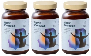 3 x Health Labs Care Vitamin B Complex Men 60 kapsułek