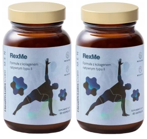 2 x Health Labs Care FlexMe Men 60 kapsułek Stawy Kolagen