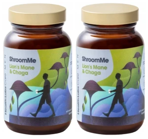 2 x Health Labs Care ShroomMe Lion's Mane & Chaga Men 90 porcji