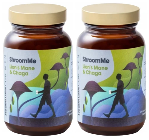 2 x Health Labs Care ShroomMe Lion's Mane &amp; Chaga Men 90 porcji (id: 9616)
