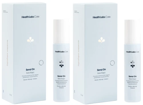 2 x Health Labs Care Sensi On Krem Łagodzący do Twarzy na Dzień i Noc 50 ml (id: 9620)