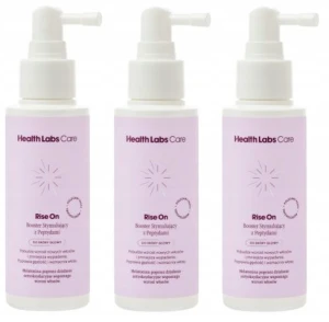 3 x Health Labs Care Rise One Booster Stymulujący z Peptydami 100 ml