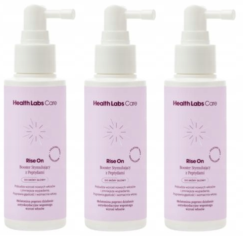 3 x Health Labs Care Rise One Booster Stymulujący z Peptydami 100 ml (id: 9627)
