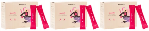 3 x Health Labs Care GoodyMe błonnik 30 saszetek malinowych (id: 9631)