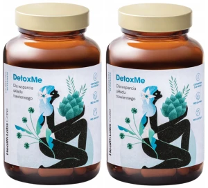 2 x Health Labs Care DetoxMe 90 kapsułek Trawienie Wątroba