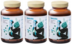 3 x Health Labs Care DetoxMe 90 kapsułek Trawienie Wątroba