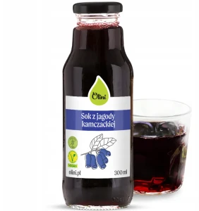 Olini Sok z Jagody Kamczackiej 300 ml Orzeźwiający smak Idealny dodatek do oleju z czarnuszki