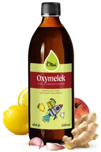 Olini Oxymelek - Oxymel Dla Dzieci 500 ml Na Bazie Żywego Octu Jabłkowego