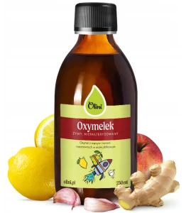 Olini Oxymelek - Oxymel Dla Dzieci 250 ml Na Bazie Żywego Octu Jabłkowego