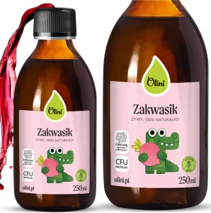 Olini Zakwasik 250 ml Zakwas z Buraków Dla Dzieci Jelita Prawidłowa Waga