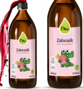 Olini Zakwasik 1000 ml Zakwas z Buraków Dla Dzieci Jelita Prawidłowa Waga
