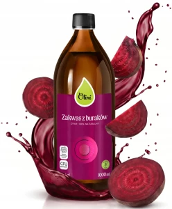 Olini Zakwas z Buraków 1000 ml 100% Naturalny Uroda Energia Samopoczucie