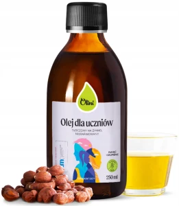 Olini Olej Dla Uczniów 250 ml Pamięć Koncentracja Mózg
