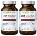2 x Biowen Selen Organiczny 100 kapsułek - Skóra Włosy Paznokcie Tarczyca (id: 8029)