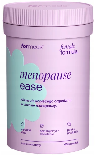 ForMeds Female Formula Menopause Ease 60 kapsułek Wsparcie kobiecego organizmu w okresie menopauzy (id: 9787)