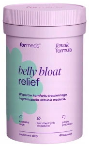 ForMeds Female Formula Belly Bloat Relief 60 kapsułek Wzdęcia Trawienie Vege Bez Zbędnych Dodatków