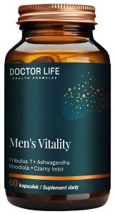 Doctor Life Men's Vitality 60 kapsułek - Energia Witalność Libido Funkcje Seksualne