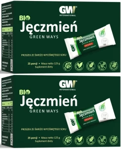 2 x Green Ways BIO JĘCZMIEŃ Opakowanie Podróżne 125g - Oczyszczenie Odżywienie Detoksykacja