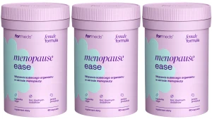 3 x ForMeds Female Formula Menopause Ease 60 kapsułek Wsparcie kobiecego organizmu w okresie menopauzy