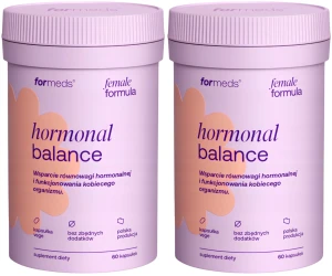 2 x ForMeds Female Formula Hormonal Balance 60 kapsułek Wsparcie równowagi hormonalnej i funkcjonowania kobiecego organizmu