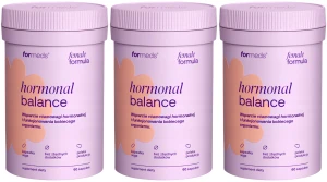 3 x ForMeds Female Formula Hormonal Balance 60 kapsułek Wsparcie równowagi hormonalnej i funkcjonowania kobiecego organizmu