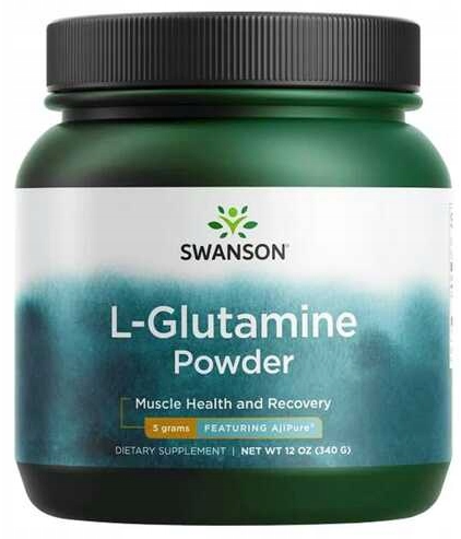 Swanson AjiPure L‑Glutamine – L‑Glutamina 340 g (id: 9861)