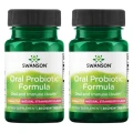 2 x Swanson Oral Probiotic Formula - Streptococcus salivarius BLIS K12 30 tabletek do ssania MIKROBIOM  (id: 9870)