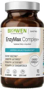 Biowen Enzymax Complex - Enzymy Trawienne 90 kapsułek - Układ Pokarmowy Jelita Trawienie
