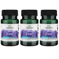 3 x Swanson Albion Chelat Cynku 15 mg - 60 kapsułek (id: 9873)