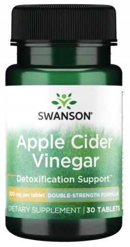 Swanson Apple Cider Vinegar - Ocet Jabłkowy 30 tabletek (id: 9886)