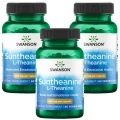 3 x Swanson Suntheanine® L-Teanina 60 kapsułek wegetariańskich (id: 9890)