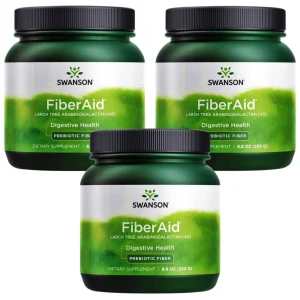 3 x Swanson FiberAid ARABINOGALAKTAN 250 g Probiotyk w proszku