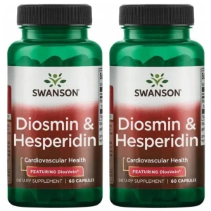2 x Swanson Diosmin & Hesperidin - Diosmina i Hesperydyna 60 kapsułek