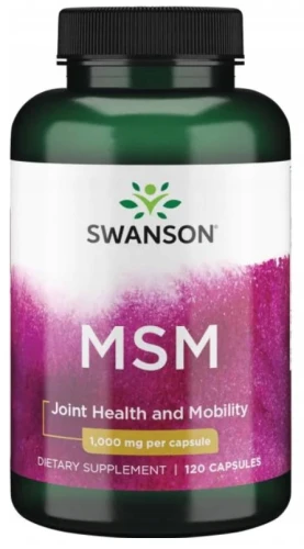 Swanson MSM (Methyl - Sulfonyl - Methane) 120 kapsułek (id: 9917)