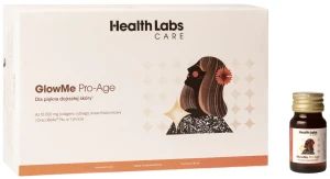 Health Labs Care GlowMe Pro-Age 15 shotów - Skóra Antyoksydant Produkcja Kolagenu