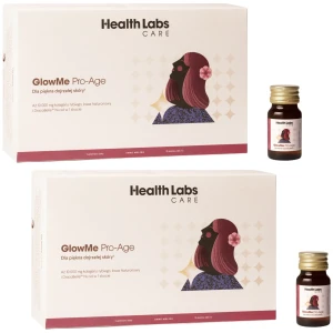 2 x Health Labs Care GlowMe Pro-Age Smak Malinowy 15 shotów po 30 ml