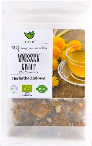 ECOBLIK Mniszek kwiat EKO 40g, Aliness