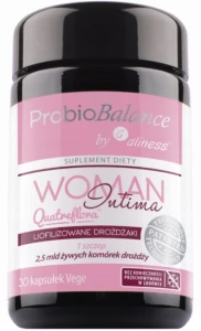 Aliness ProbioBalance Intima Woman Quatreflora 2,5 mld 30 kapsułek VEGE - Równowaga Mikroflory Pochwy