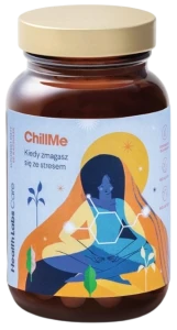 HealthLabs ChillMe 60 kapsułek - Redukcja Stresu Odprężenie Pamięć 