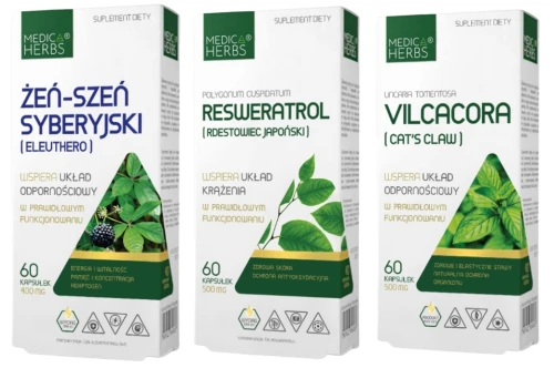 Protokół - podstawowy z Eleuthero, Medica Herbs