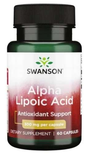 ALA 300mg 60 kaps, Swanson