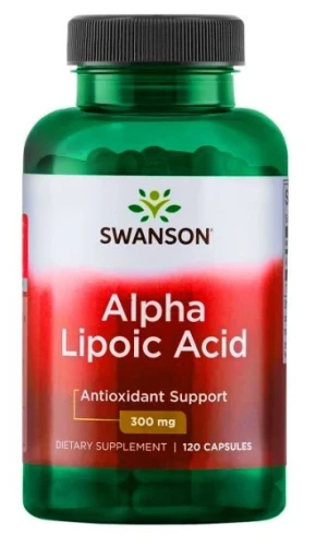 ALA 300mg 120 kaps, Swanson