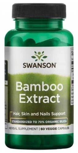 Bamboo ekstrakt 60kaps, Swanson