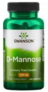 Swanson D-mannoza 700mg 60 kapsułek - Układ Moczowy Drogi Moczowe