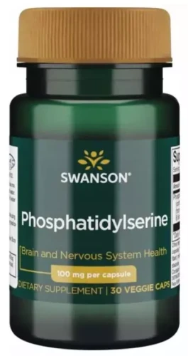 Fosfatydyloseryna 100mg 30kaps, Swanson
